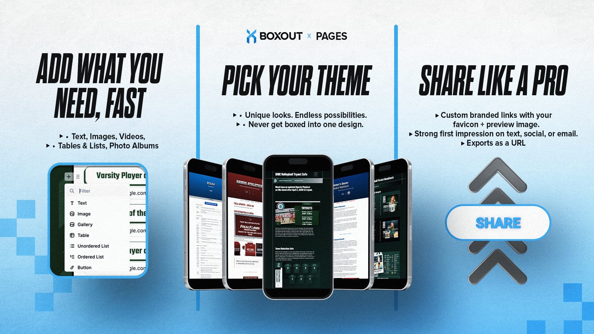 Create & Share Custom Branded Web Pages In Seconds